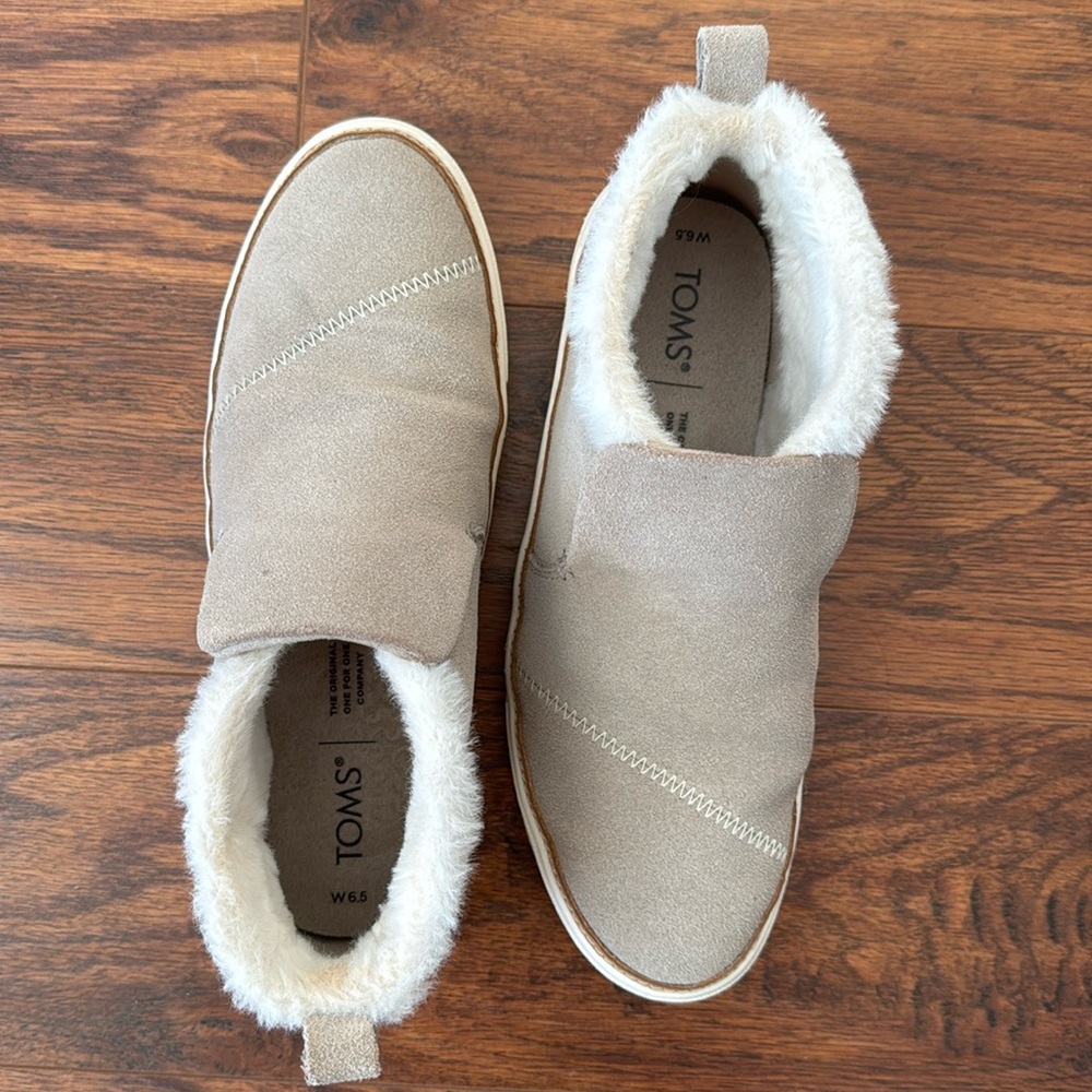 TOMS Paxton Cobblestone flat bootie